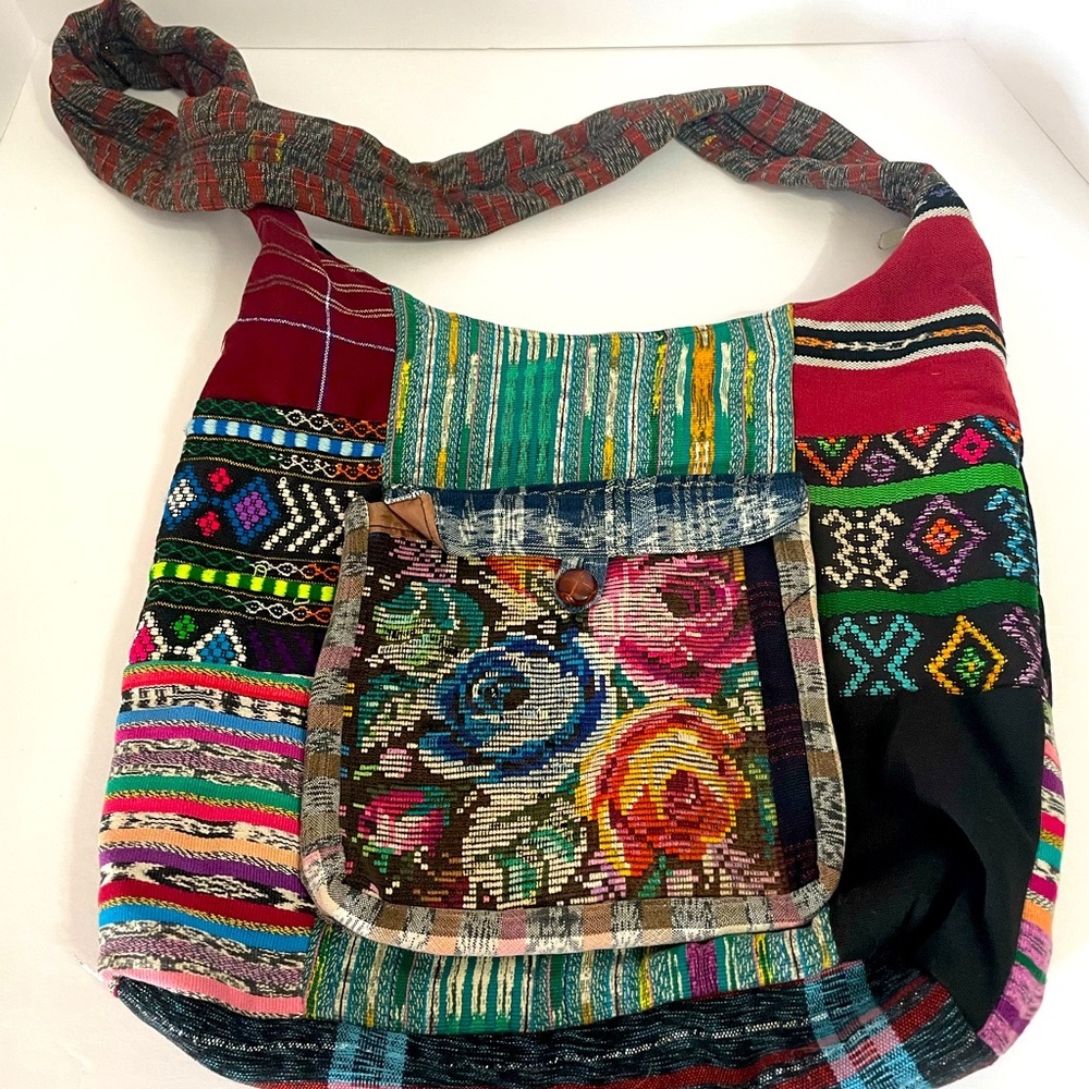 Vintage Handmade Boho Hobo Purse